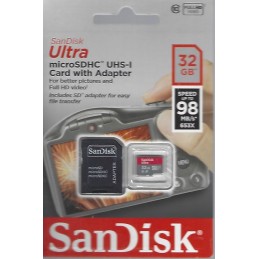 SanDisk - 32GB - Micro SDHC...