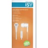 ISY -  IIE-1101 - IN EAR HEADSET - weiß - Neu / OVP